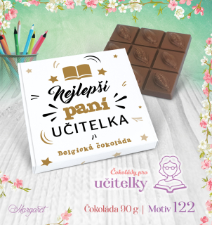 Belgická čokoláda 90 g | Motiv 122